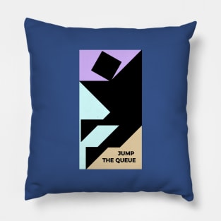 Jump the Queue Pillow