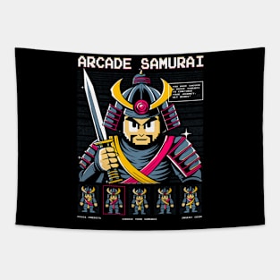 Arcade Samurai Tapestry