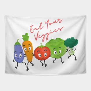 Eat Your Veggies Tapestry