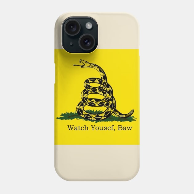 Watch Yousef, Baw Phone Case by Skaboosh