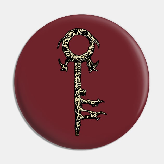 Key to Hell Pin by IsopodIndustries