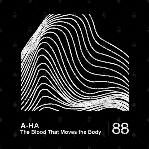 The Blood That Moves The Body  / Minimalist Graphic Fan Artwork Design by saudade