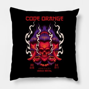 code orange Pillow