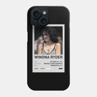 Winona Ryder Phone Case