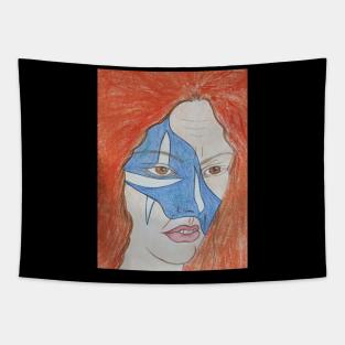 Wild Woman Tapestry