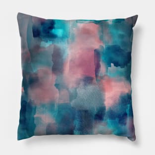 neon Floral Pillow