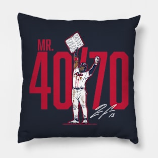 Ronald Acuna Jr. Mr. 40/70 Pillow