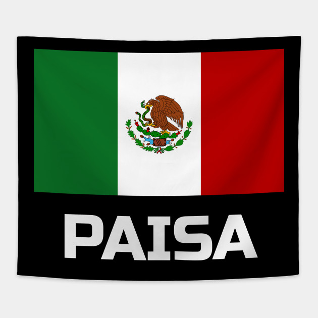 Mexico Flag Paisa