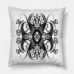 Skull design alt Pillow