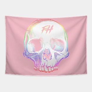 Digital Skull Tapestry