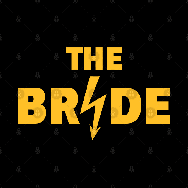 The Bride Flash (Hen Night / Bachelorette Party / Gold) by MrFaulbaum