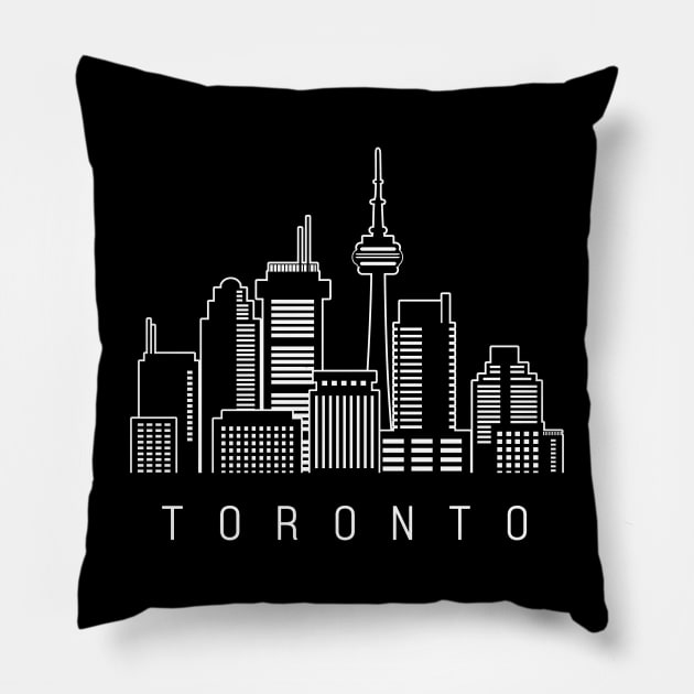 Toronto Pillow by travel2xplanet