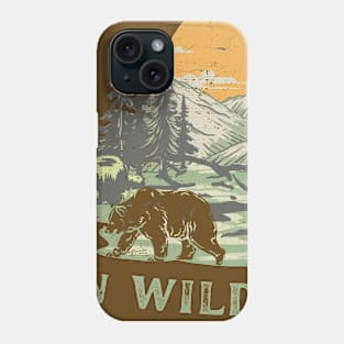 Lispe Walk Gently in Wild Places Outdoors Forest Phone Case