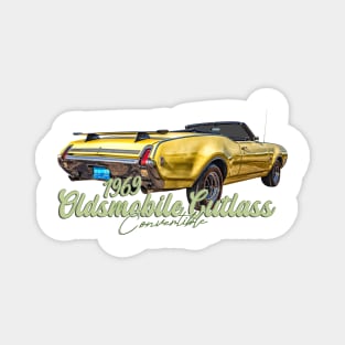 1969 Oldsmobile Cutlass Convertible Magnet