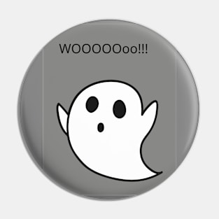 Ghost T-Shirt Pin