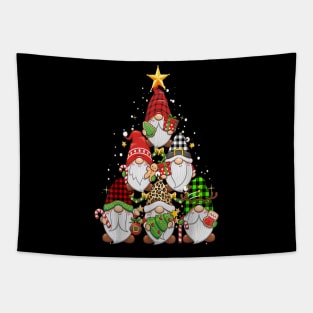 Christmas Gnome Gnome Tree Xmas Tapestry