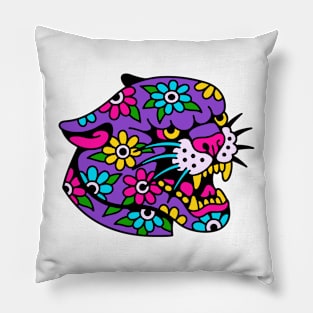 Panther flowers Pillow