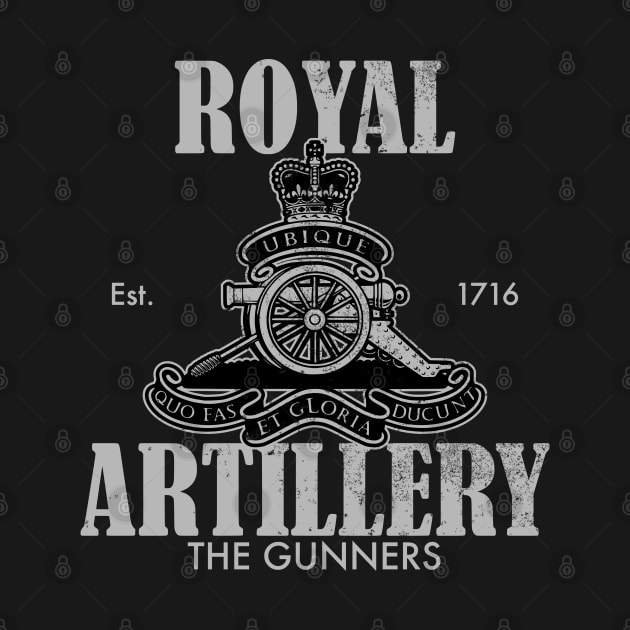 Royal Artillery (distressed) by TCP