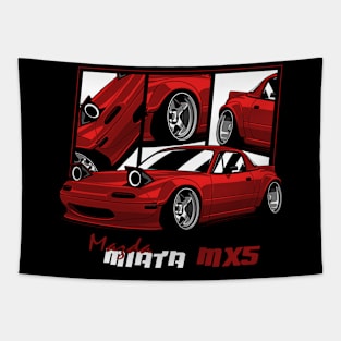 Mazda Miata MX5, JDM Car Tapestry