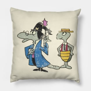 Mr Wizard and Tooter Turtle Pillow