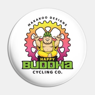 Happy Buddha Cycling Co. Pin