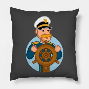 Captain Cruise Time Pillow