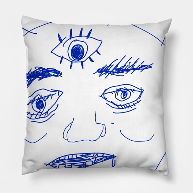 Shrek third eye Pillow by ido_raz