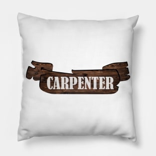Carpenter carpenter carpenters craftsman saws Pillow