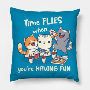 Time flies Pillow