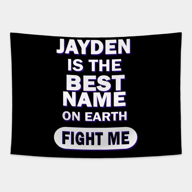 Jayden Pregnancy Birthday Name Tapestry by FindYourFavouriteDesign