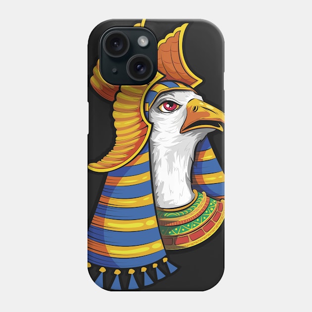 Fun Egyptian Eagle Phone Case by vedtro