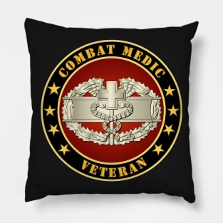 Army - Combat Medic Veteran Pillow