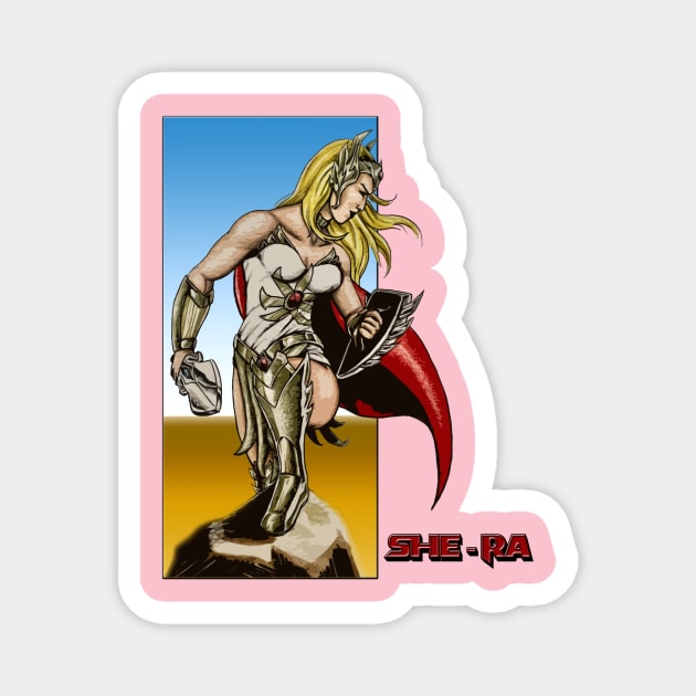 She-Ra Magnet by sapanaentertainment