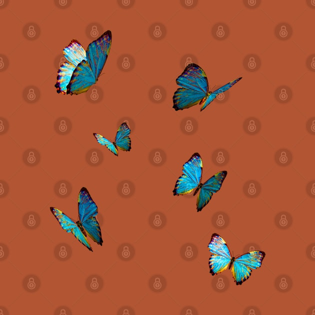 butterflies blue by CharlieCreator