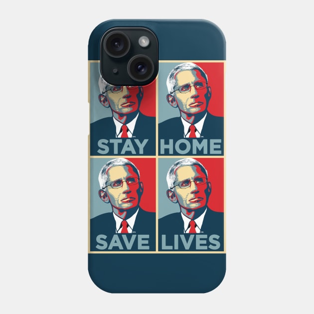 Fauci Hope Parody Phone Case by politicart