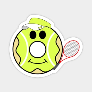 The Tennis Donut Magnet