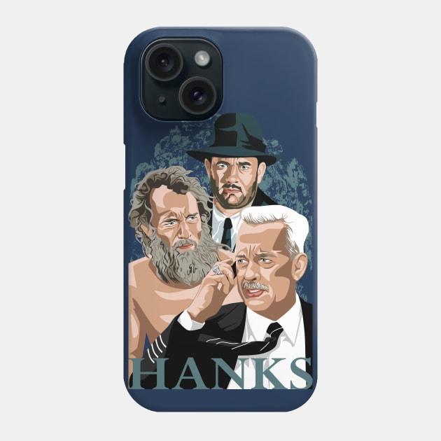 Charismatic HANKS Phone Case by Tiro1Linea