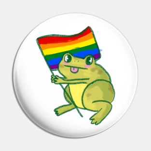 frogs for queer rights :) Pin