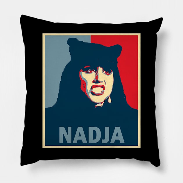 Nadja Pillow by valentinahramov