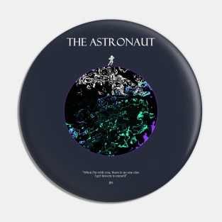 The Astronaut Moon Light Pin