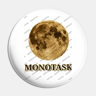 Full Moon artwork by MONOTASK Pin