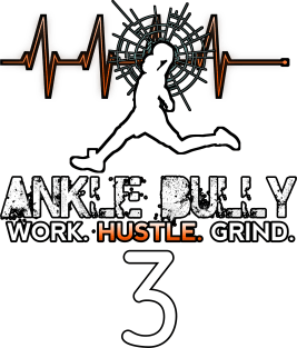 Ankle Bully - Work Hustle Grind - Basketball Player #3 Heart Beat Magnet