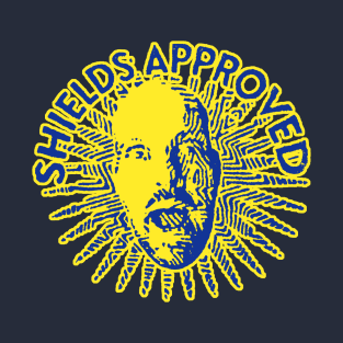 SHIELDS APPROVED - blue/gold T-Shirt