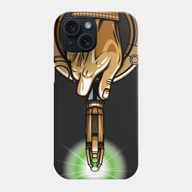 The Hand of the 11th Doctor Phone Case by SixEyedMonster