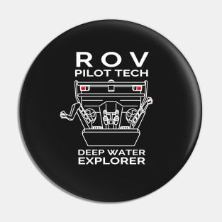 ROV Pilot Tech Deep Water Explorer Pin