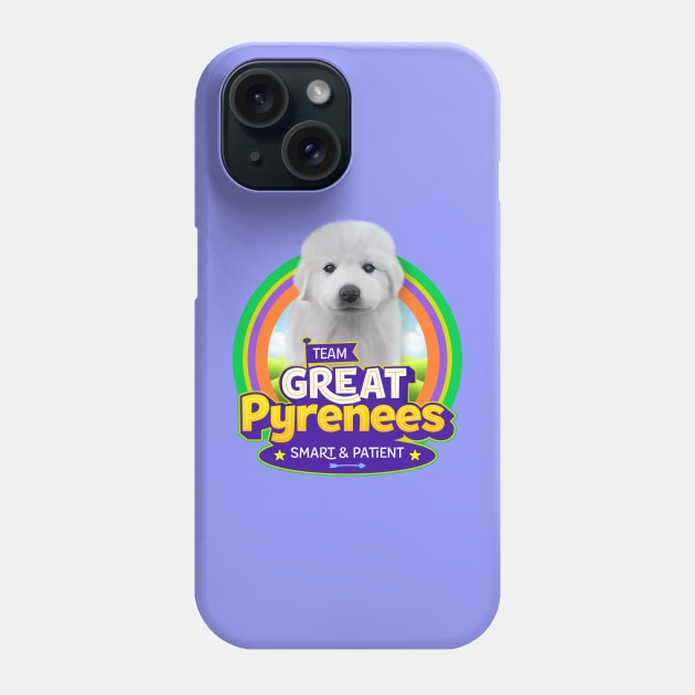 Great Pyrenees Phone Case by Puppy & cute