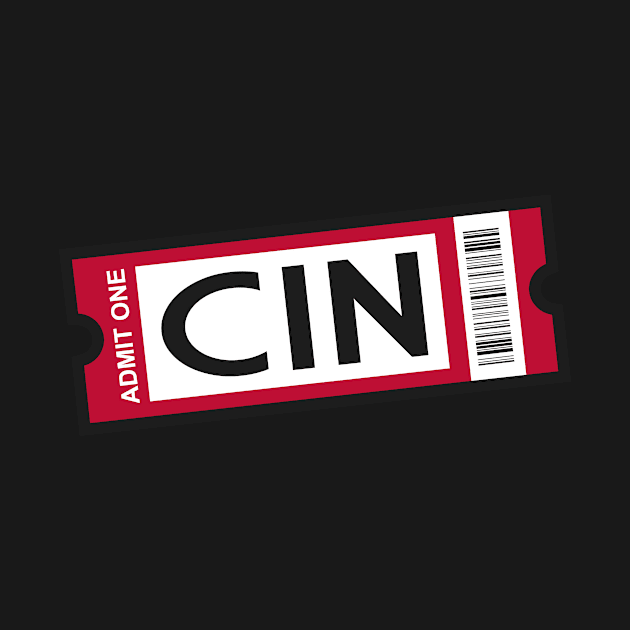 CIN Ticket by CasualGraphic