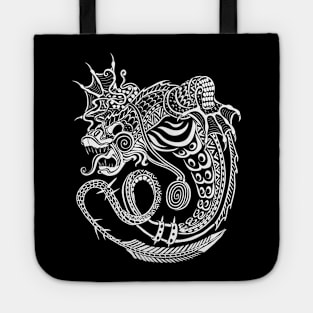 Tattoo Dragon Attacks Tote