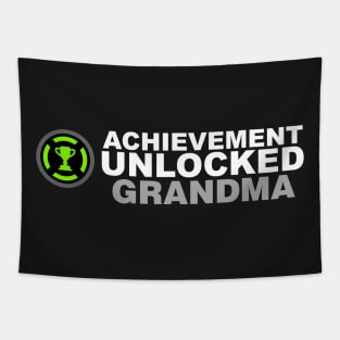 Achievement Unlocked Grandma Tapestry