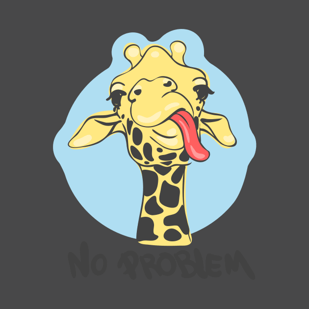 No problem derpy giraffe by Bonky